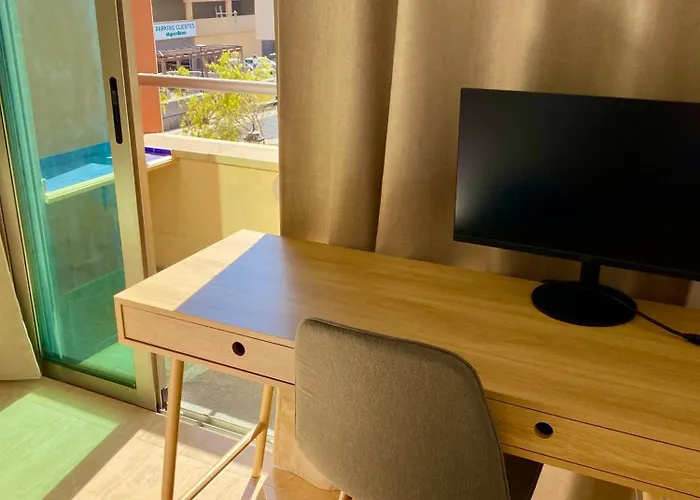 Apartment With Rooftop Pool - Tideview Corralejo