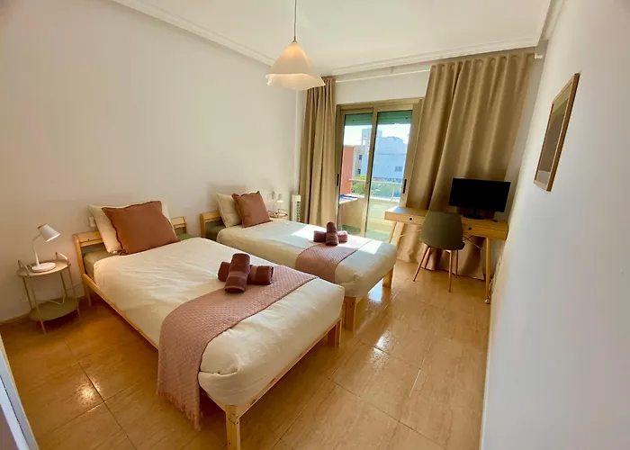 With Rooftop Pool - Tideview Apartment Corralejo