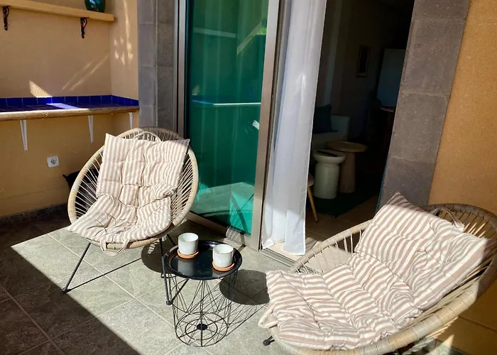 With Rooftop Pool - Tideview * Corralejo